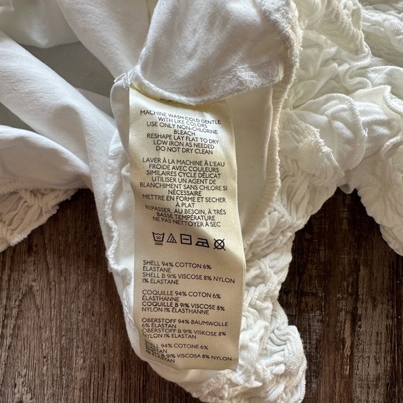 Free People Olivia Top in White Size Medium - Picture 5 of 6